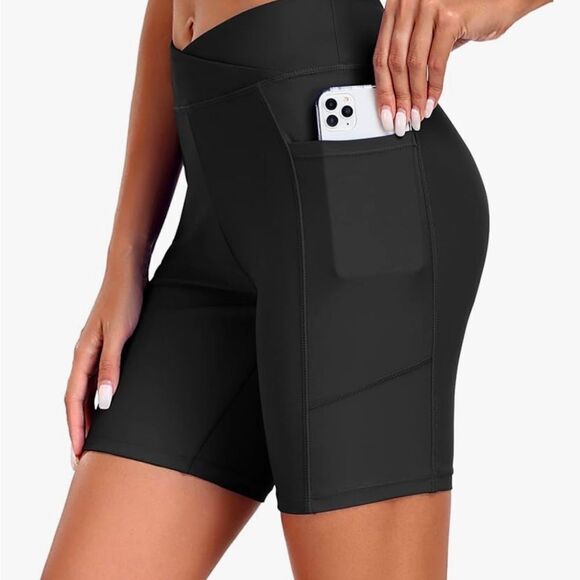 Ekouaer 8.5" Board Shorts High Waisted Swimsuit Bottoms Beach Surf XL NEW - Picture 3 of 12